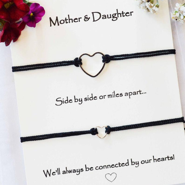 Mother and Daughter Love Bracelet – Life Charms Jewellery Gift For Mum |  eBay
